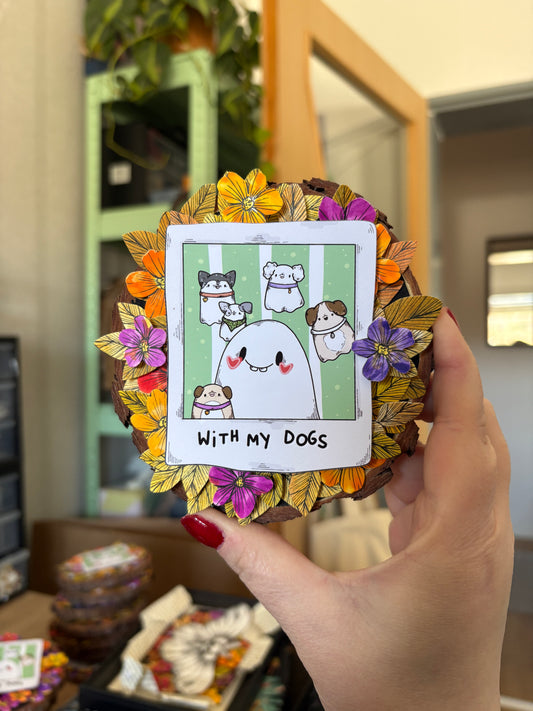 Artwood "With my Dogs" #3 (13cm)