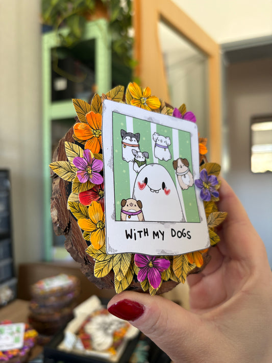 Artwood "With my Dogs" #3 (13cm)