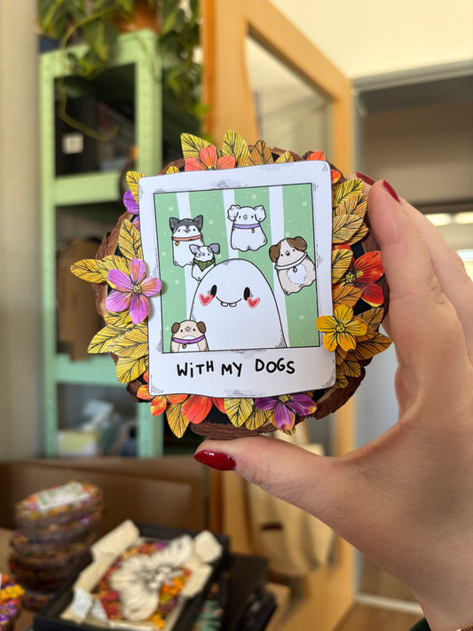 Artwood "With my Dogs" #4 (13cm)