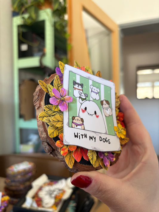 Artwood "With my Dogs" #4 (13cm)