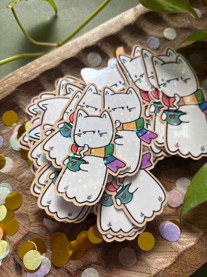 Sticker "Cozy Catboo"