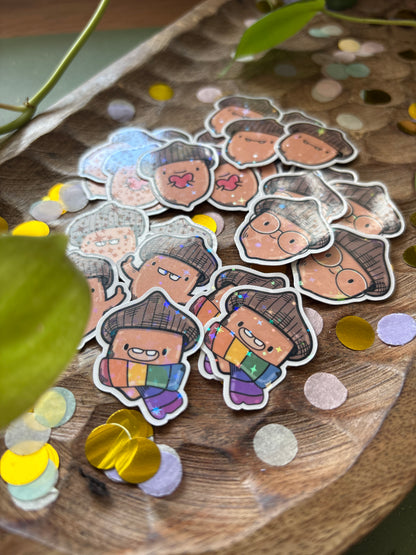Sticker "Cute Acorns" (Set)