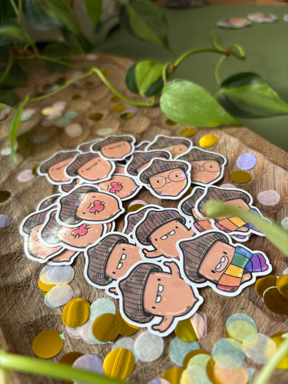 Sticker "Cute Acorns" (Set)