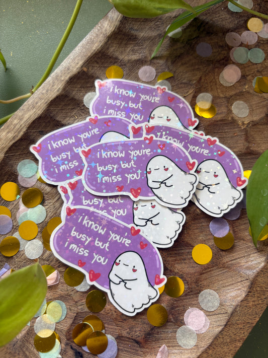 Sticker "I miss you"