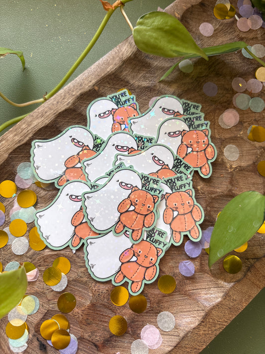 Sticker "You're so fluffy"