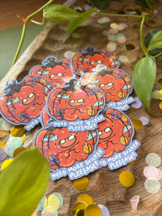 Sticker "Need more Sticker"