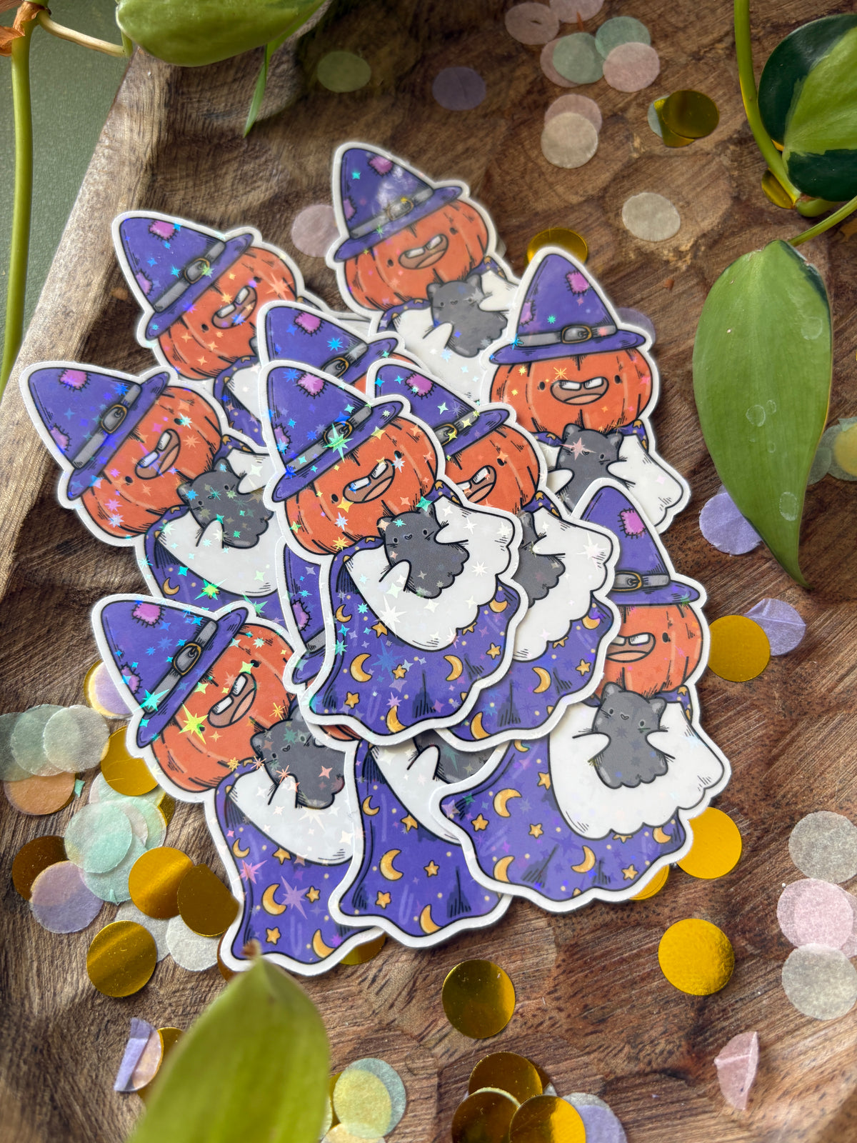 Sticker "Pumpkin Witch"
