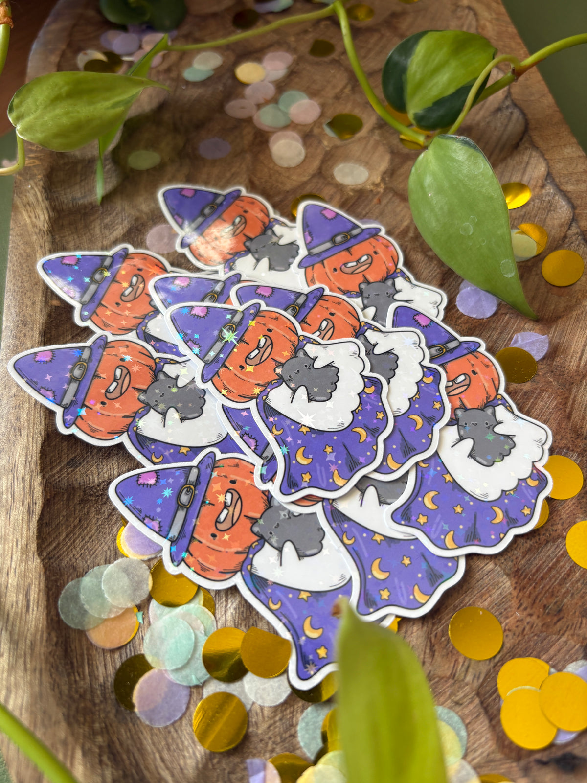 Sticker "Pumpkin Witch"