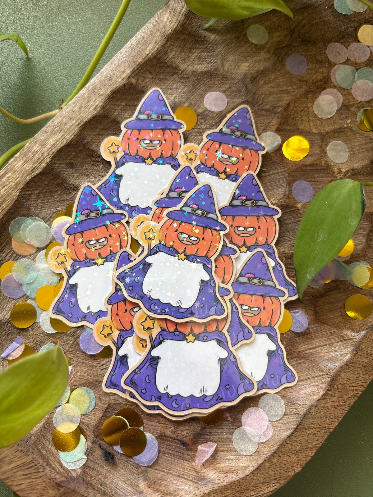 Sticker "Pumpkin Witch" #2