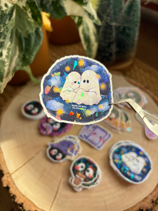 Sticker - "You're not alone"