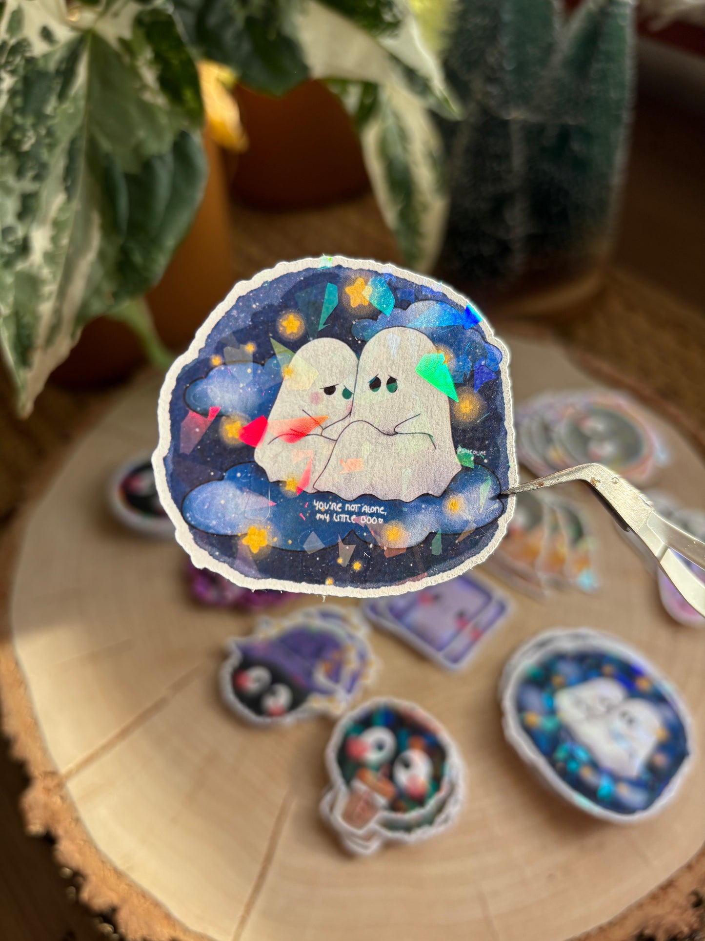 Sticker - "You're not alone"