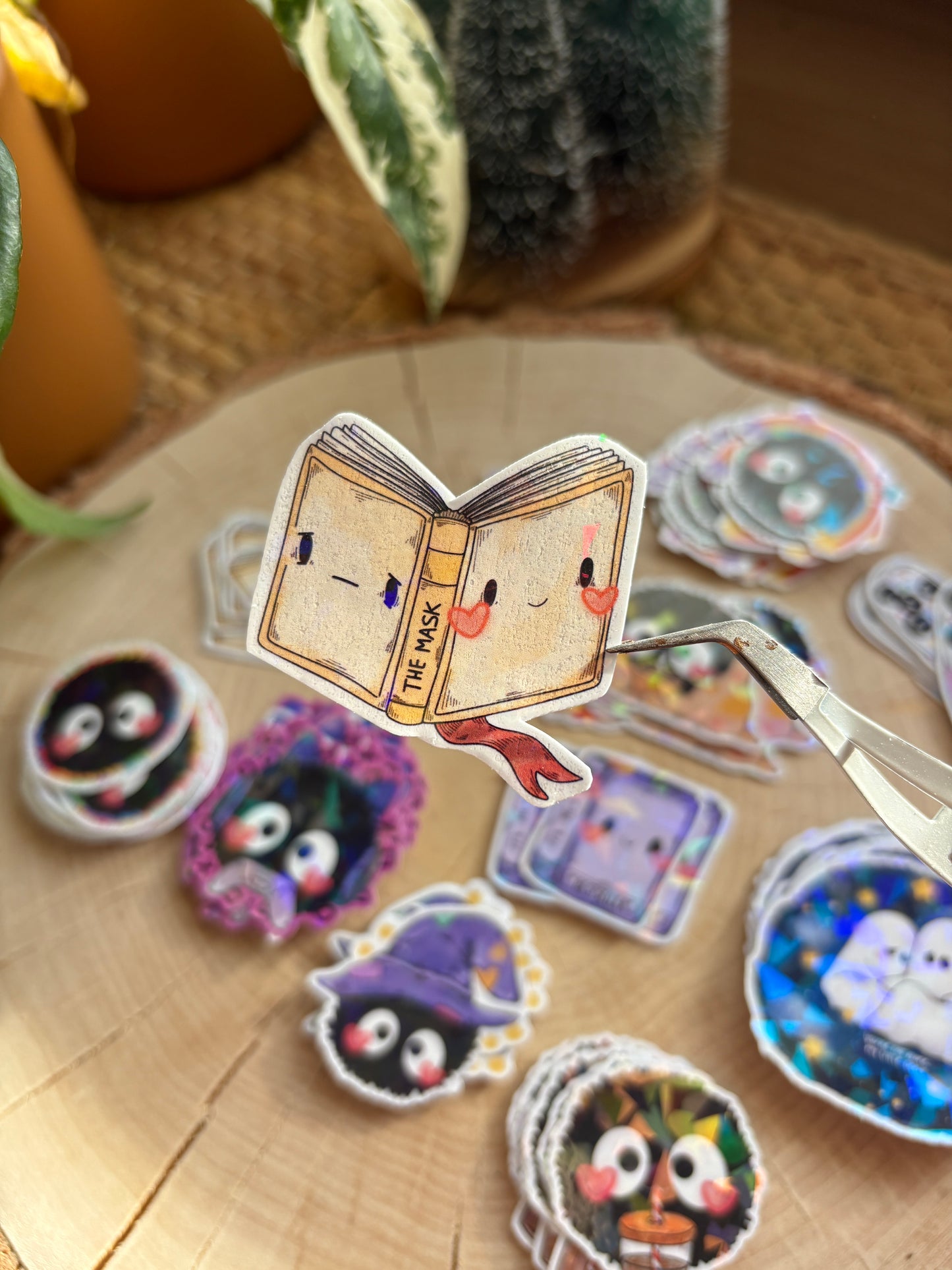 Sticker - "The Mask-Book"