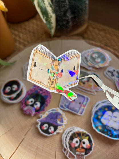 Sticker - "The Mask-Book"