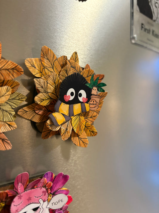 Magnet - "Hufflepuff-Ruß"