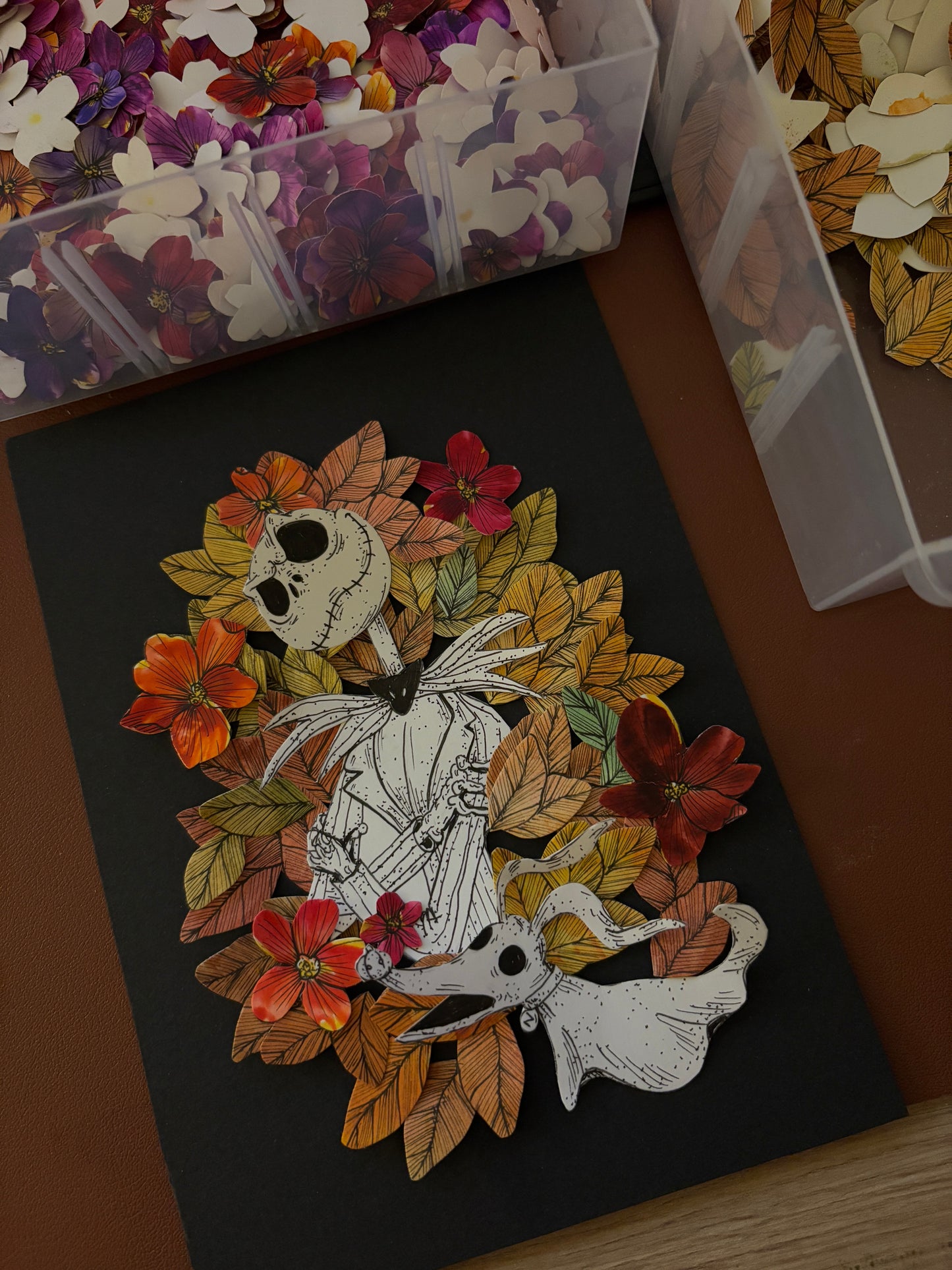 DIY Pop-Up-Kit "Jack Skellington" (DIN A5)