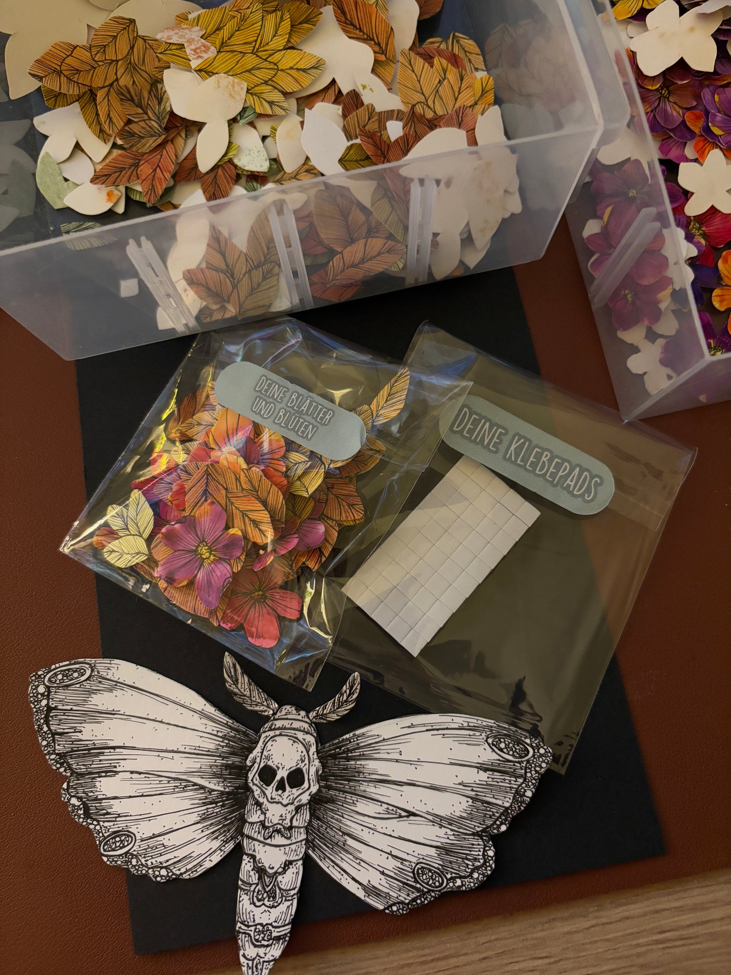 DIY Pop-Up-Kit "Totenschwärmer" (DIN A5)