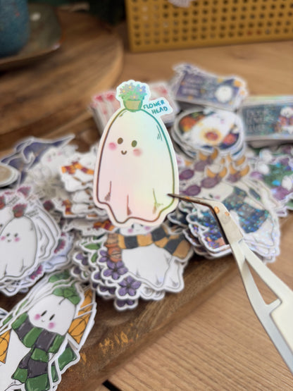 Sticker - Flower Head