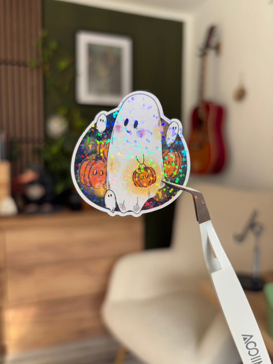 Sticker - Pumpkin Boo