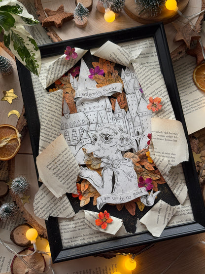 Bookframe - Ich bin ein freier Elf  (DIN A4)