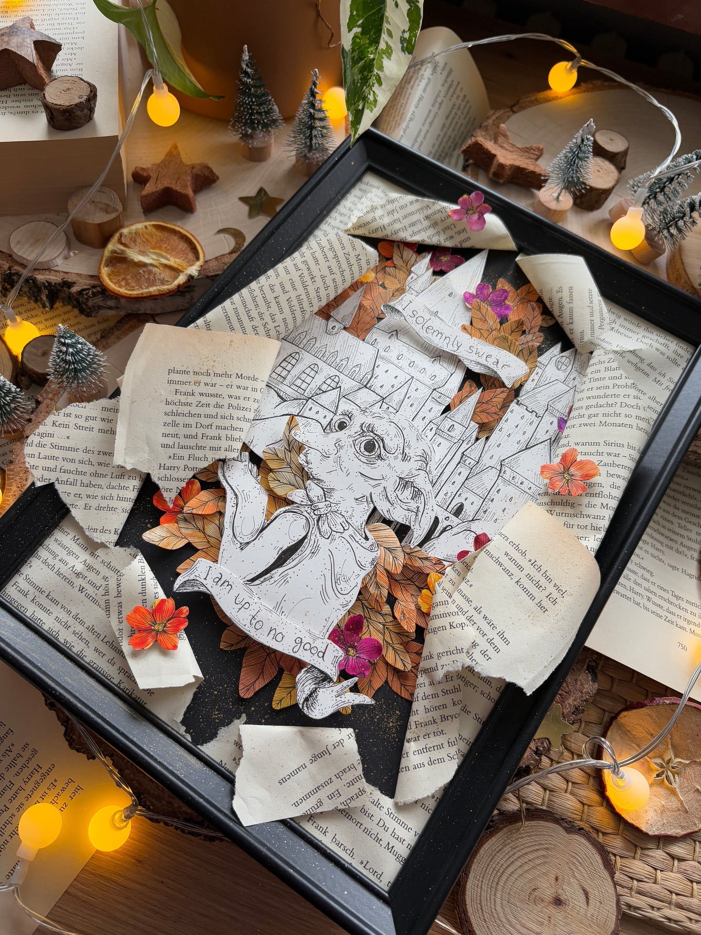 Bookframe - Ich bin ein freier Elf  (DIN A4)