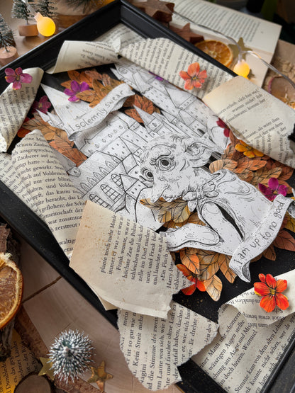 Bookframe - Ich bin ein freier Elf  (DIN A4)