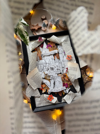 Bookframe - Ich bin ein freier Elf  (DIN A4)