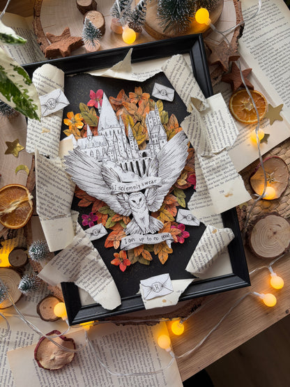 Bookframe - Eulenpost  (DIN A4)