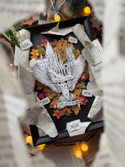 Bookframe - Eulenpost  (DIN A4)