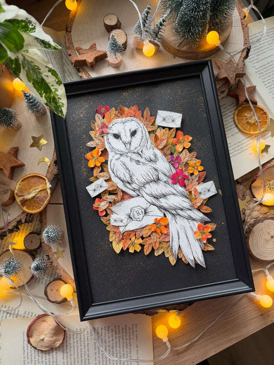 Artframe - Owllove  (DIN A4)