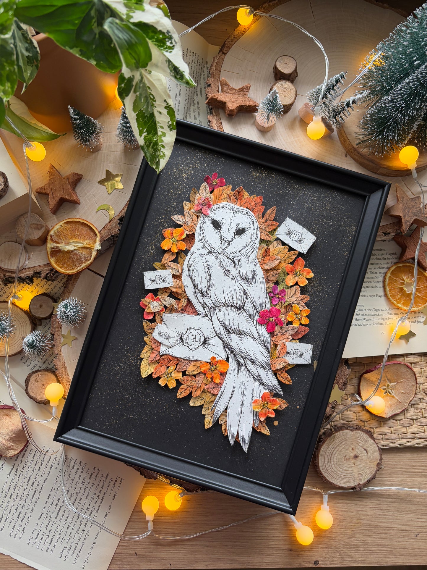 Artframe - Owllove  (DIN A4)