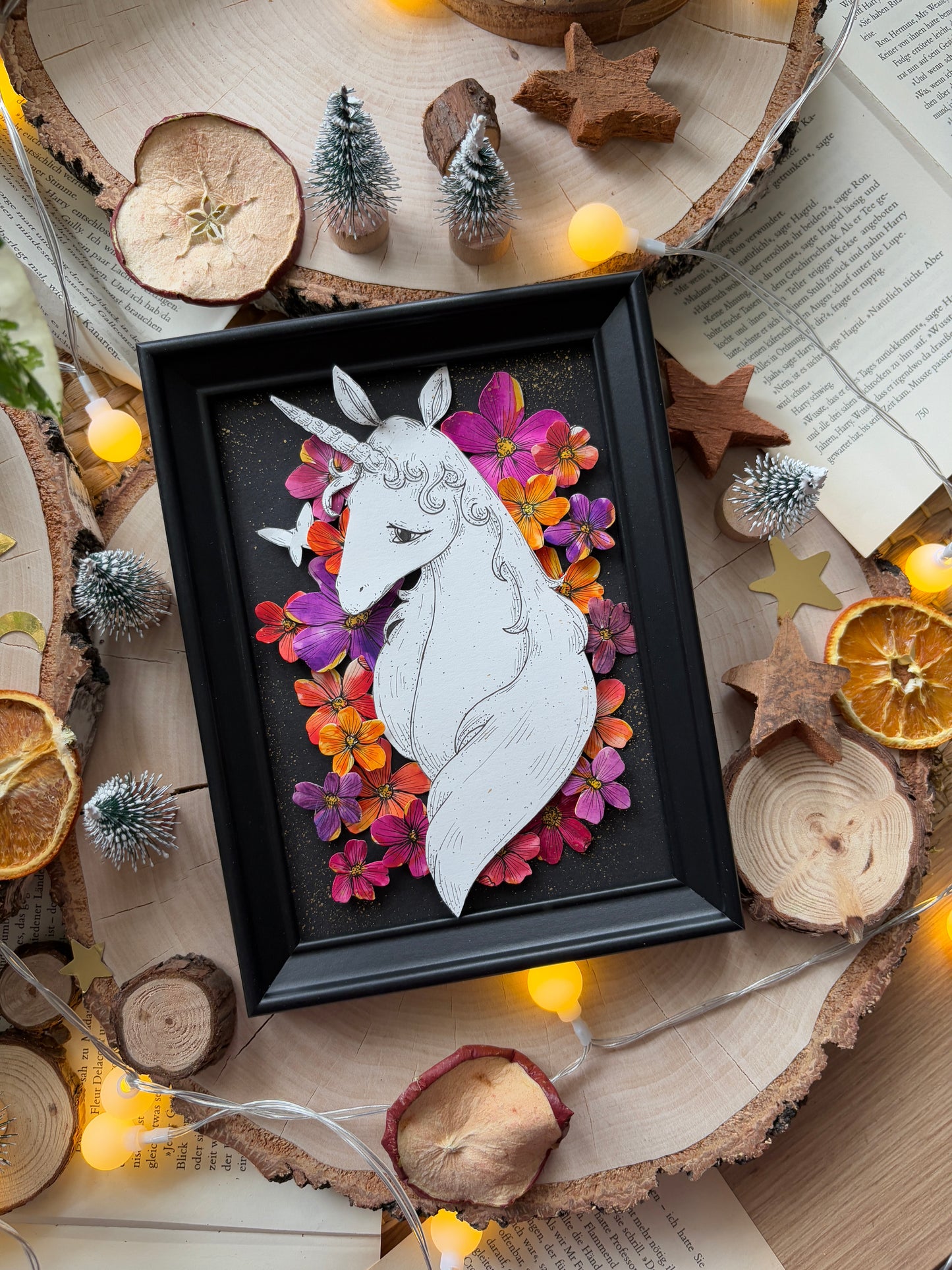 Artframe - Kleines Unicorn (DIN A5)