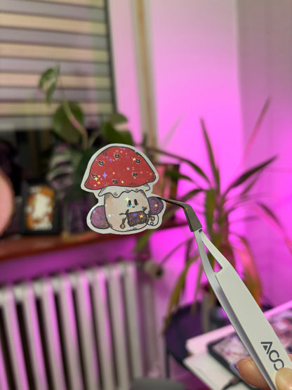 Sticker - Strick-Pilzi