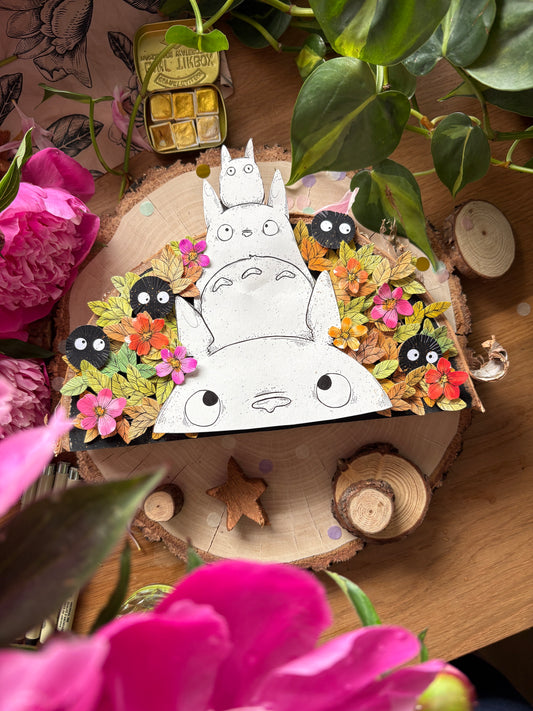 Artwood "Totoro and friends"