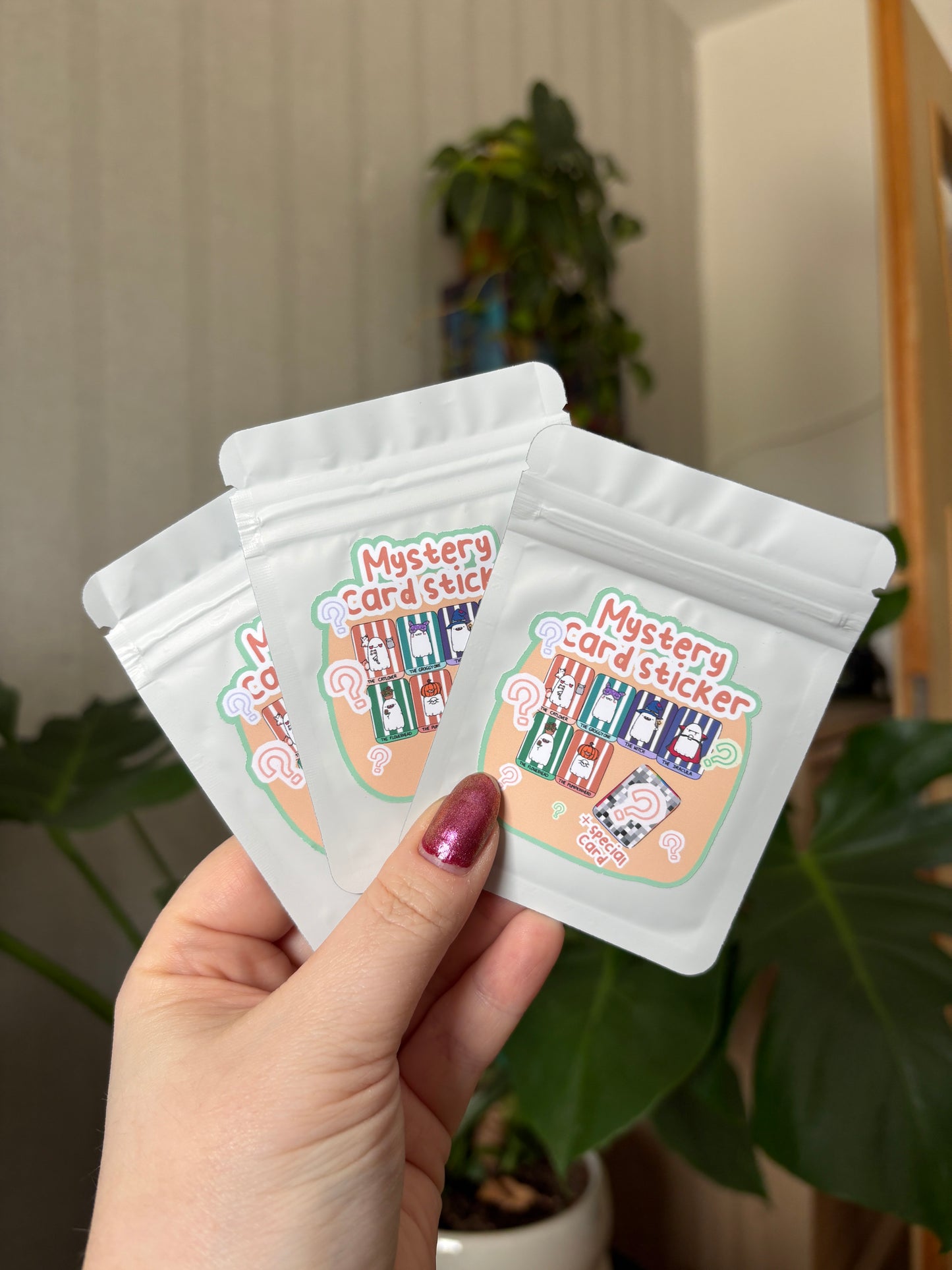 Mystery Card Sticker