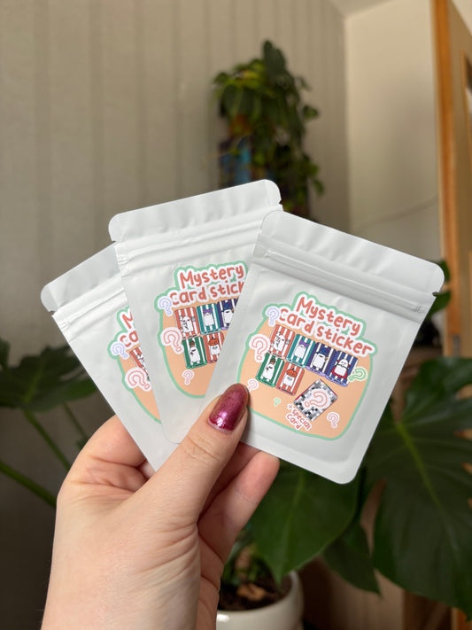 Mystery Card Sticker