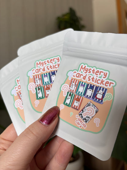 Mystery Card Sticker