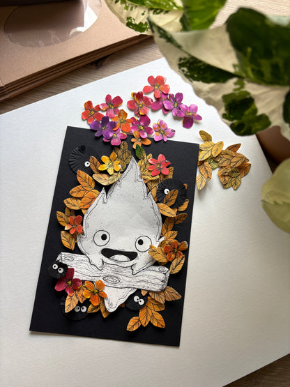 DIY Pop-Up-Kit "Calcifer" (DIN A5)