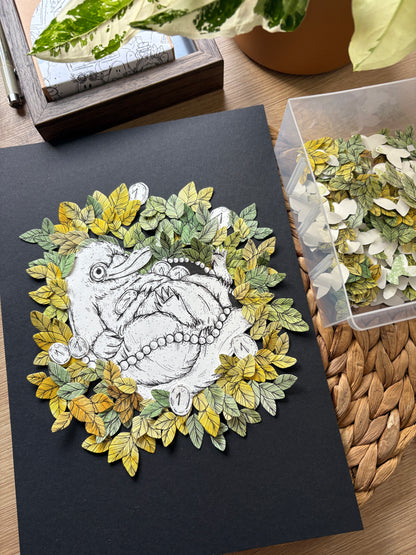 DIY Pop-Up-Kit "Niffler" (DIN A4)