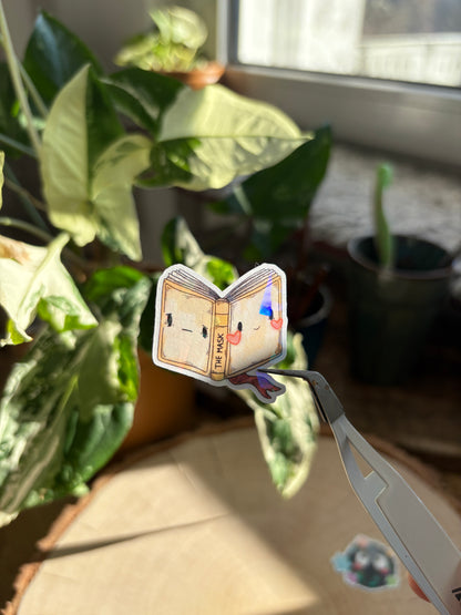 Sticker - "The Mask-Book"