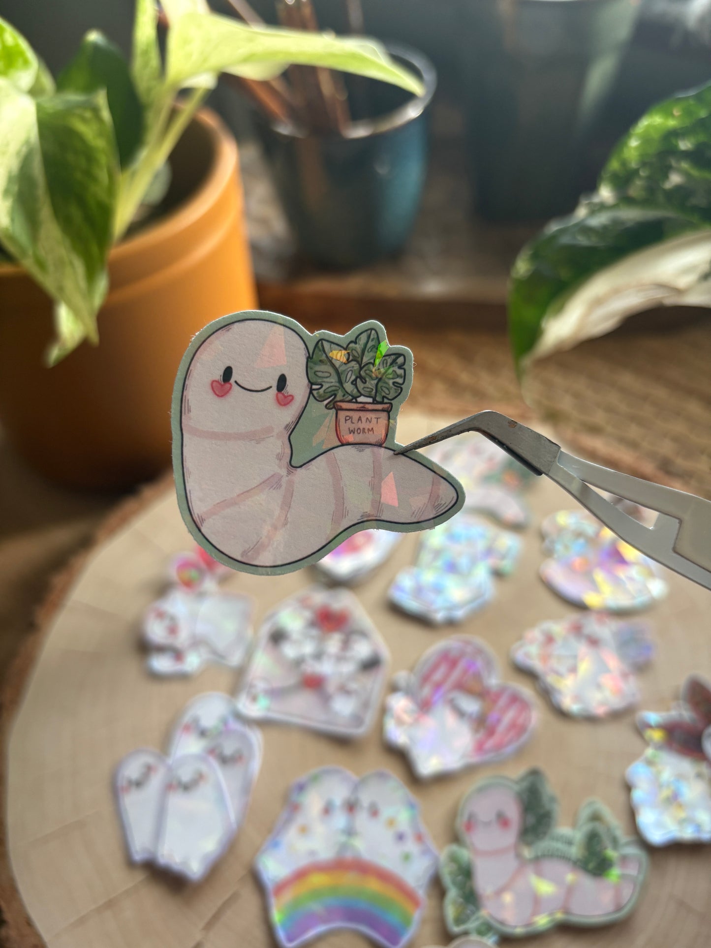 Sticker -"Plant-Wurmi"