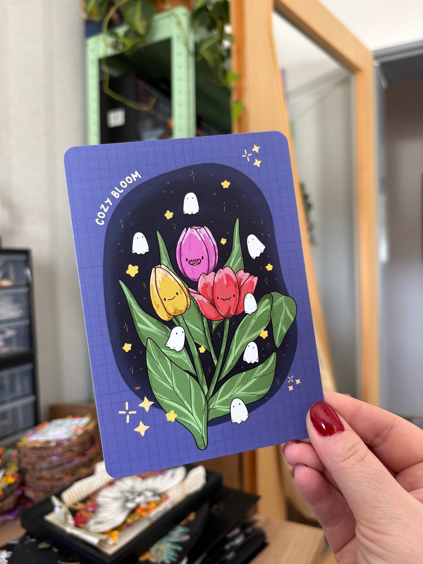 Postkarte "Cozy Bloom"